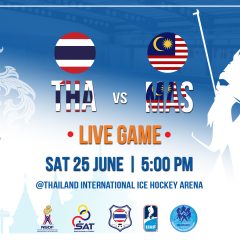 2022 IIHF U20 Asia and Oceania Championship | Thailand Vs Malaysia