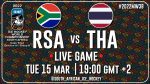 South Africa vs Thailand